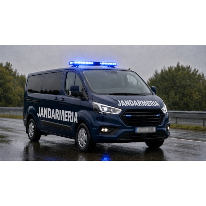 Rampa luminoasa LED pentru Jandarmerie Rampa luminoasa LED pentru Jandarmerie